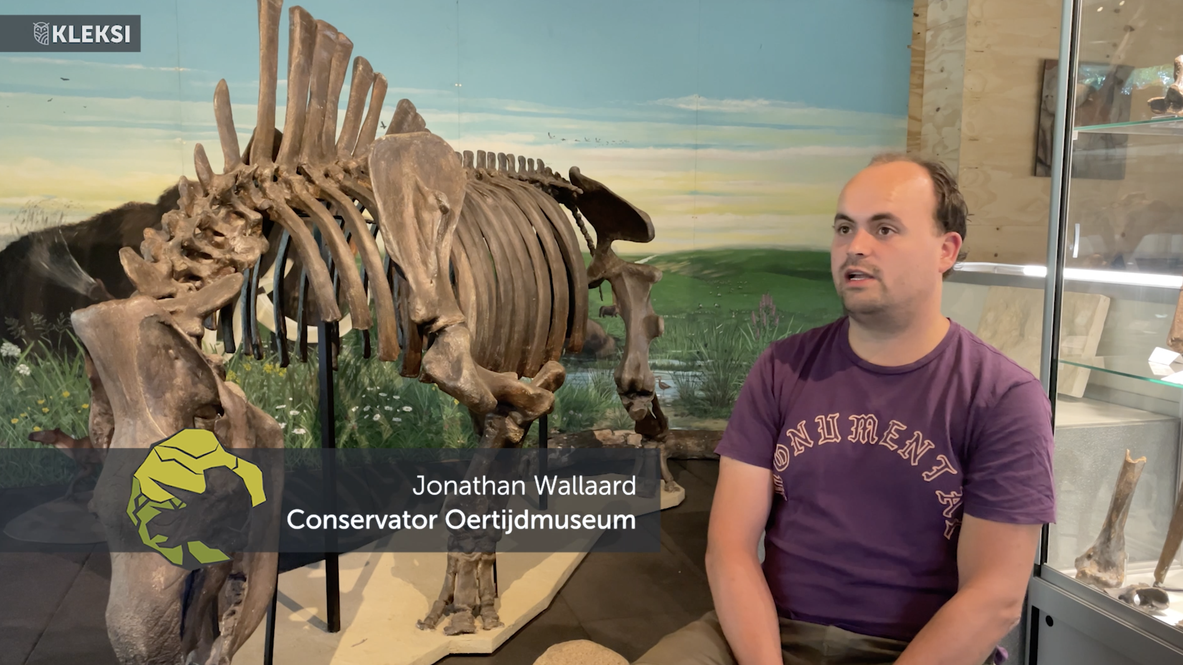 Conservator Jonathan Wallaard verteld over hun ervaring met KLEKSI en de overdracht van hun data