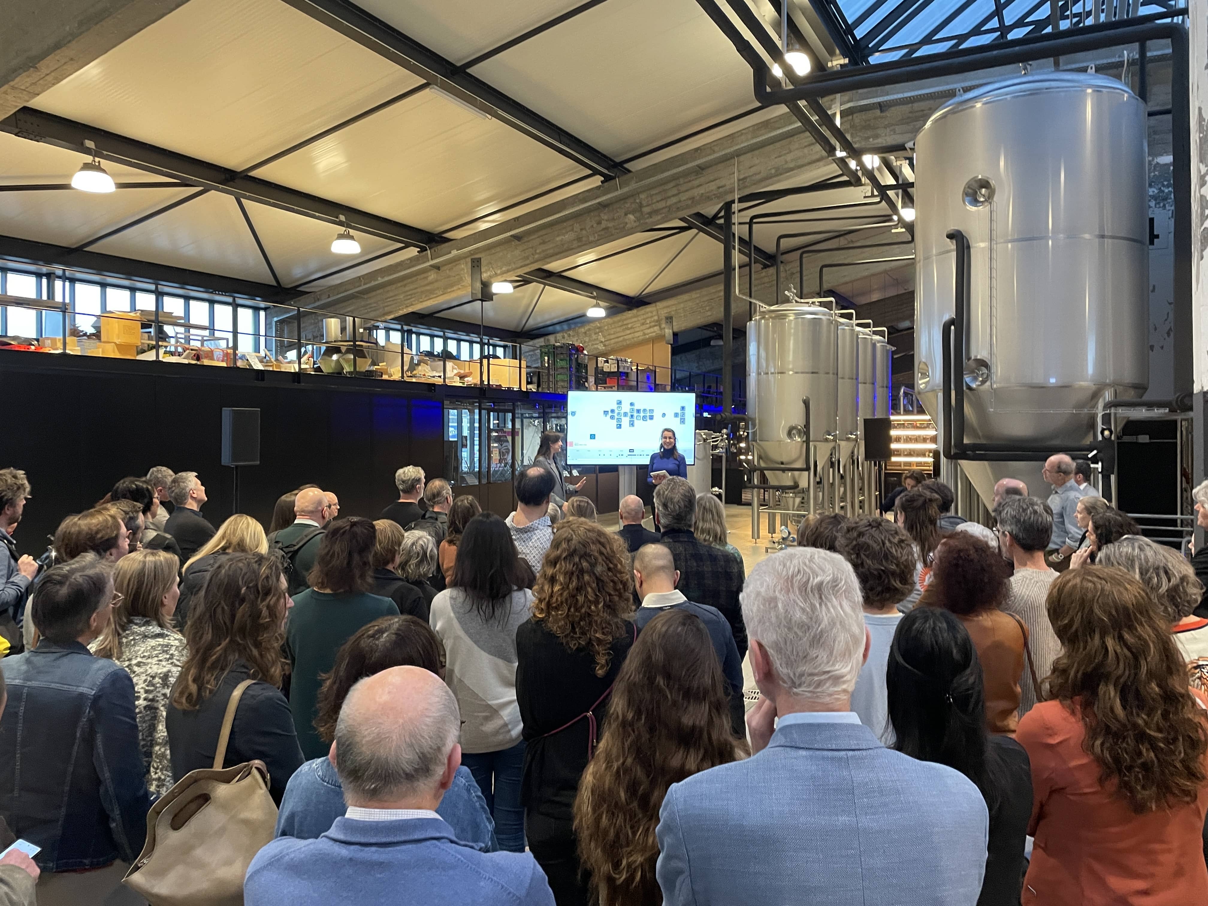 Die Neujahrsveranstaltung des Digital Heritage Network voller Kulturerbe-Innovationen im Stadshaven Brouwerij Rotterdam