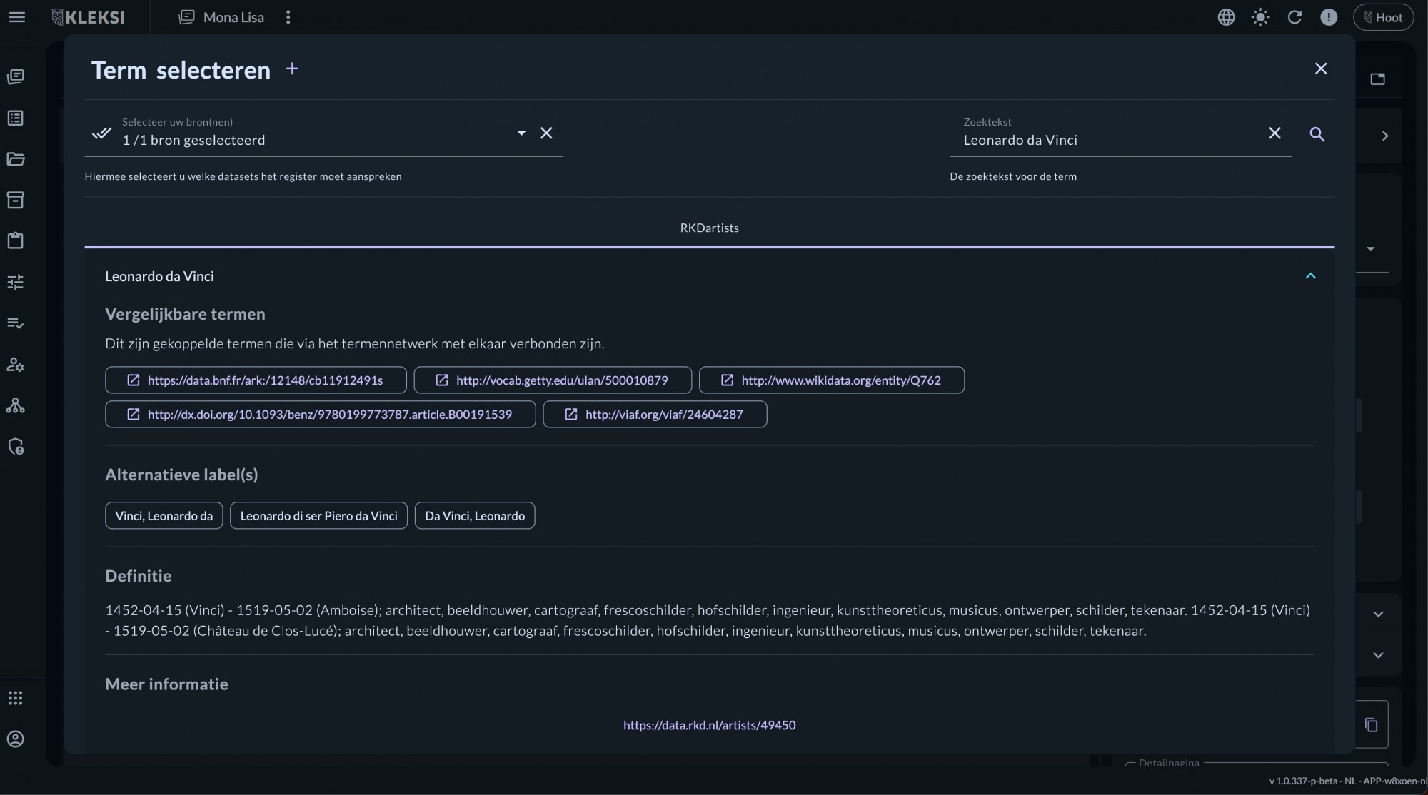 Je collectie publiceren via Linked-open-Data