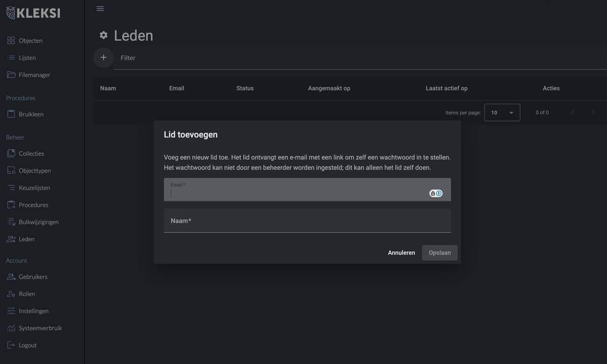 Leden exclusieve toegang verlenen tot je collectie